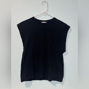 Zara Women’s Black Sleeveless Top, Size XS